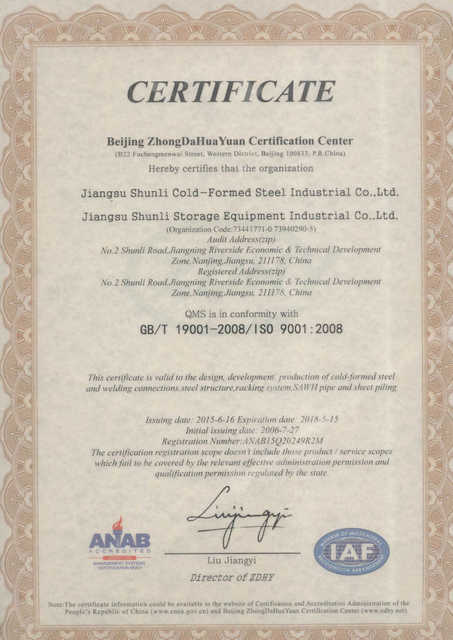 CERTIFICADO ISO9001